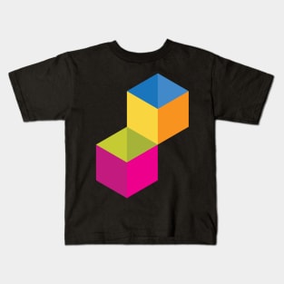 Color cubes Kids T-Shirt